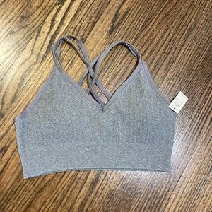 Aerie dark grey bralette